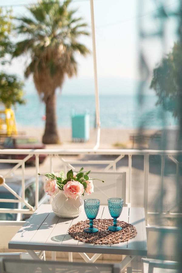 Sugar Blue - Apartments On The Beach Agios Vasilios  Exterior foto